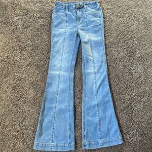 Altered State (Altar’d State) flare / bell bottom, light blue denim (2112015)